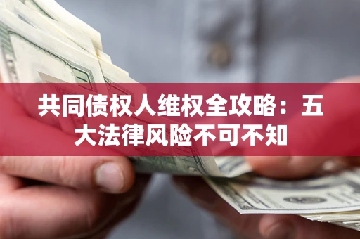武汉共同债权人维权全攻略：五大法律风险不可不知