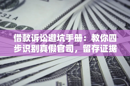 武汉借款诉讼避坑手册：教你四步识别真假官司，留存证据不踩雷
