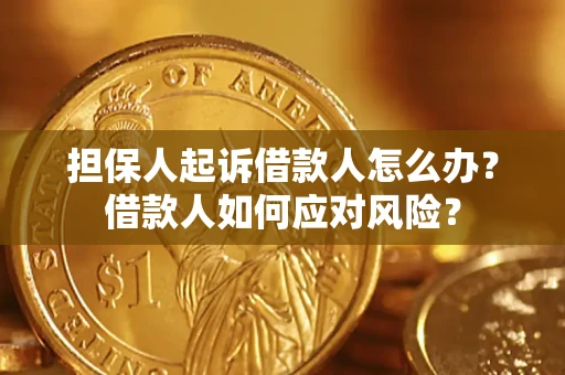武汉担保人起诉借款人怎么办？借款人如何应对风险？