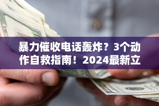 武汉暴力催收电话轰炸？3个动作自救指南！2024最新立案标准全解析